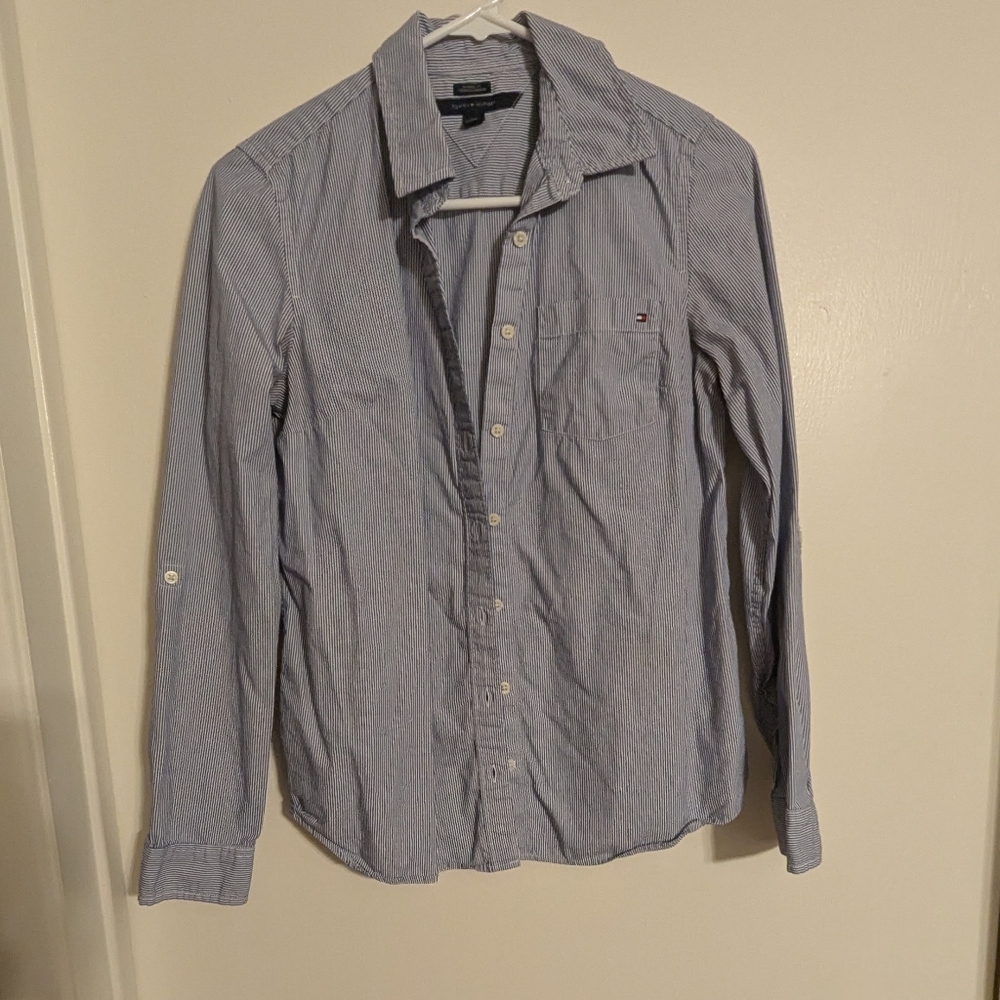 Striped Button-down